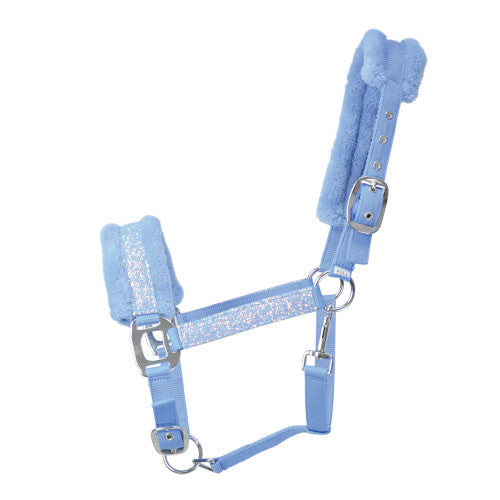 Hy Equestrian Dazzle Head Collar in Powder Blue