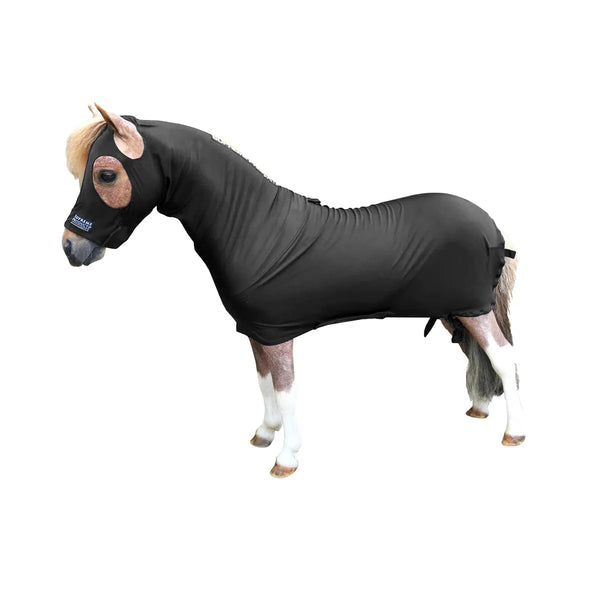 Pony wearing Supreme Products Miniature Body Wrap