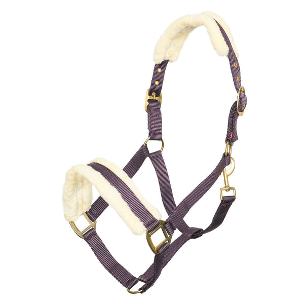 Imperial Riding Headcollar IRH Classic Fur in Bordeaux