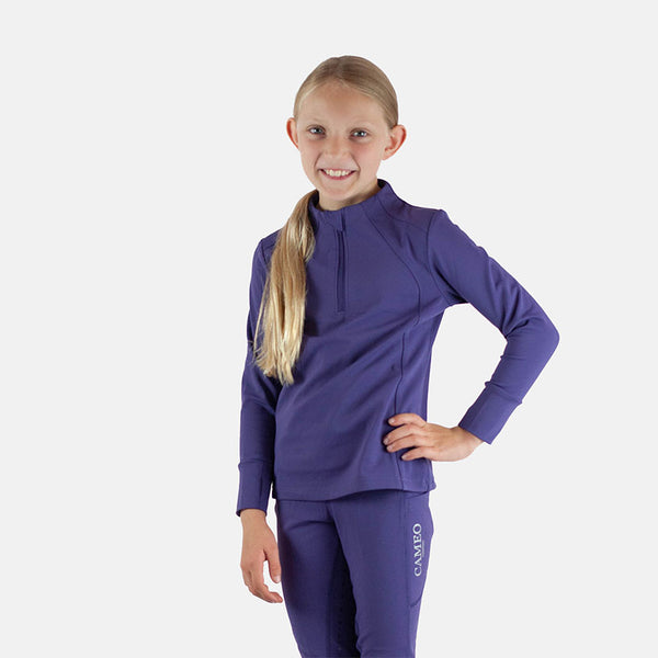Cameo Thermo Baselayer Junior in Mulberry