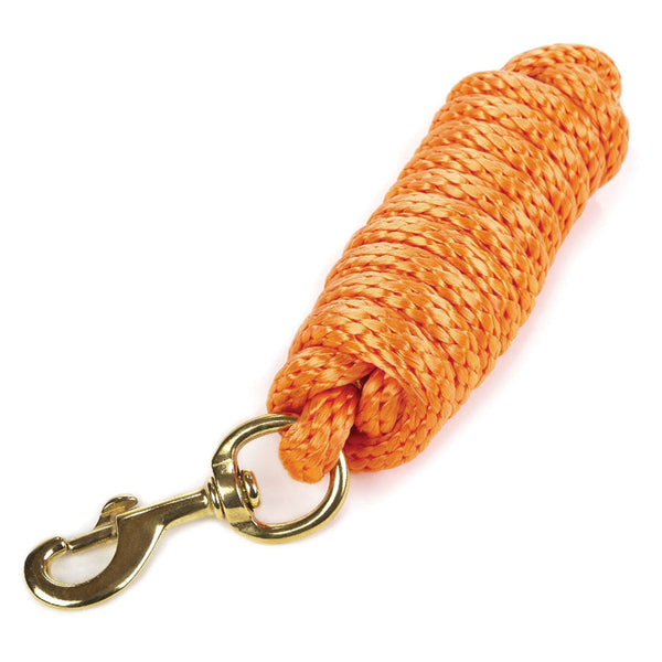 Hy Equestrian Pro Lead Rope in Hot Orange