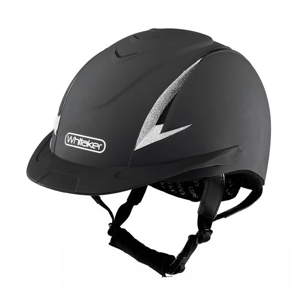 Whitaker NRG Helmet with Sparkles in Black