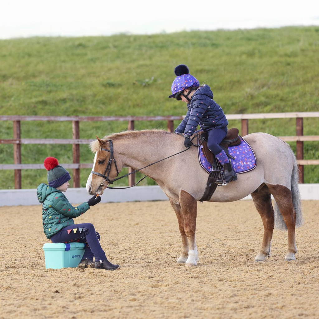 Children wearing Tikaboo Padded Coats