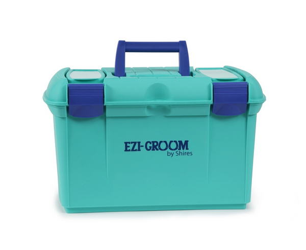 EZI-GROOM Two Tone Tack Box in Sea Green