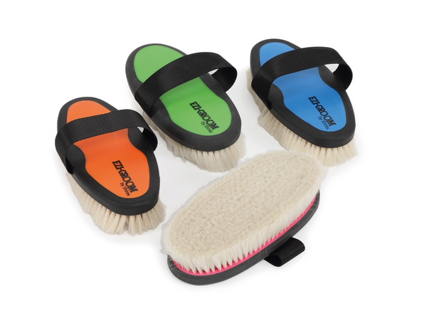 Ezi-Groom Body Brushes with Goat Hair