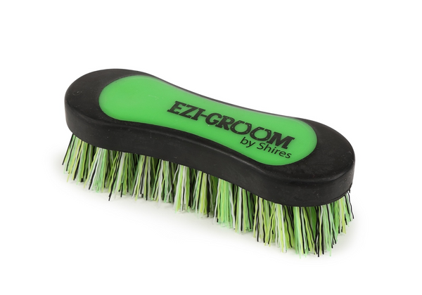 Ezi-Groom Grip Hoof Brush in Lime Green