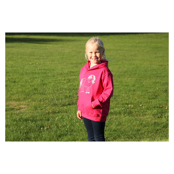 British Country Collection Twinkle Pony Glitter Hoodie
