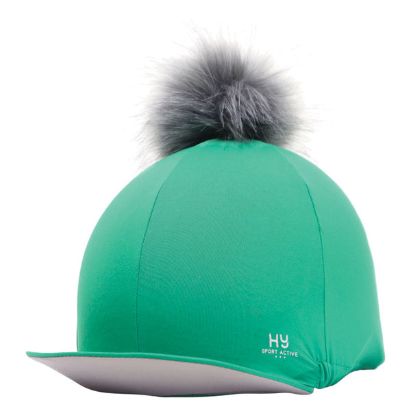 Hy Sport Active Hat Silk with Interchangeable Pom Pom