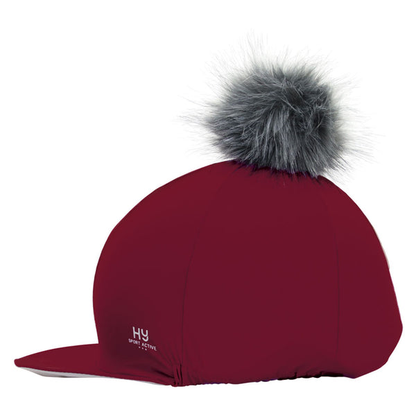 Hy Sport Active Hat Silk with Interchangeable Pom Pom