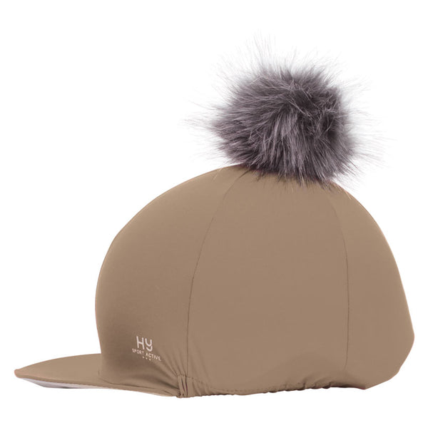 Hy Sport Active Hat Silk with Interchangeable Pom Pom