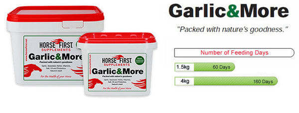 Horse First - Garlic & More servings