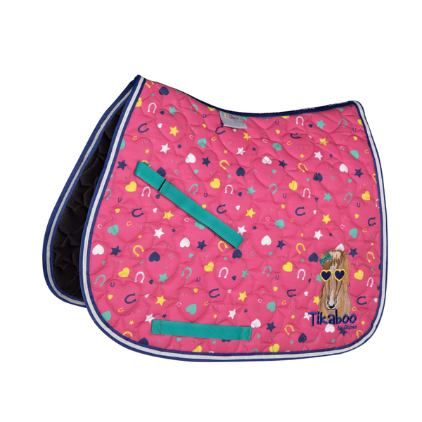 Tikaboo Saddle Pad - Cool Shetland